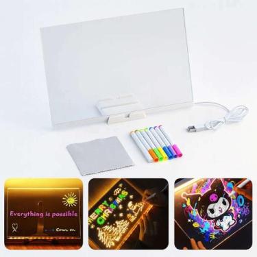 Imagem de Lousa Neon USB para Desenhos Incríveis - Atena