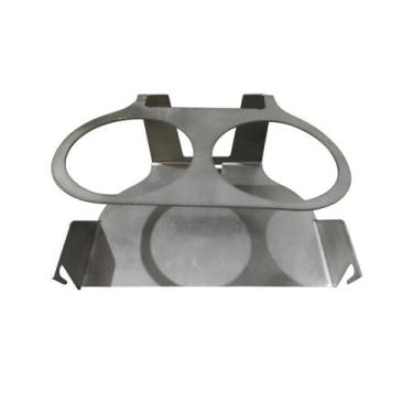 Imagem de Porta copo da kombi inox polido com suporte de celular - DMK