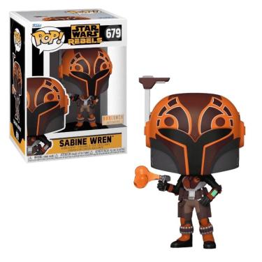 Imagem de Funko Pop Star Wars Rebels 679 Sabine Wren Exclusive