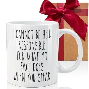 Imagem de CATABUBU Caneca novidade I Can't Be Held Responsible Presentes de aniversário sarcásticos engraçados para amigos, colegas de trabalho, irmã, irmão, chefe, líder, mulheres, colegas de trabalho, mãe