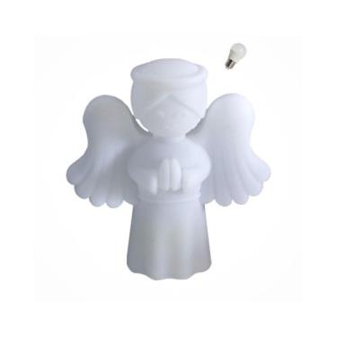 Imagem de Luminária Infantil Anjinho da Guarda Lâmpada LED Abajur Anjo Quarto Be