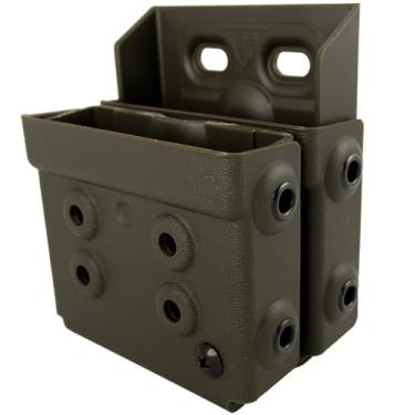 Imagem de Zero9 Holsters - Capa de algema dupla padrão modelo 4003, suporte de punho compatível com a maioria das marcas de algemas (OD Green, Molle Lok)
