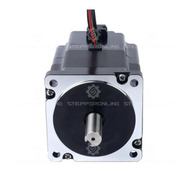 Imagem de Nema 34 Stepper Electronic Starter 4,8 Nm 6,0A 2 fases com freio eletromagnético de 24 V 6,8 W para máquinas-ferramentas CNC