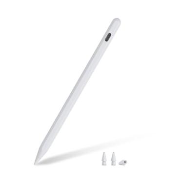 Imagem de iafer Lápis para iPad A16 11ª geração com tempo de funcionamento de 26 horas, caneta Stylus com carregamento rápido e rejeição da palma da mão, caneta Apple compatível com iPad 11/10/9/8/7/6, Air, Pro