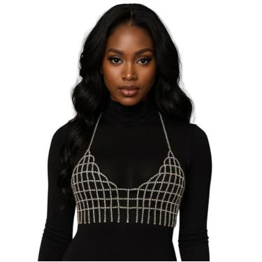 Imagem de Top Body Chain Silver Glam - OCASO