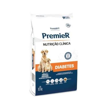 Imagem de Ração Premier Nutrição Clínica Diabetes Cães Médio e Grande Porte 10,1