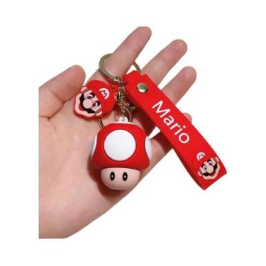 Imagem de Chaveiro Super Mario Bros 27 Estilos Brinquedo De Personagem De Desenh