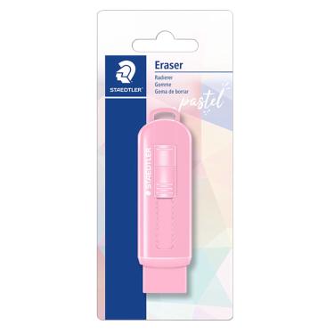 Imagem de Borracha Escolar Staedtler com Capa Plástica Pastel - Item Sortido
