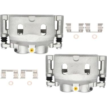 Imagem de IRONTEK 18B4918A 18B4919A Pinça de freio a disco dianteiro esquerdo e direito adequado para Cadillac Escalade 2008-2020, para Chevy Avalanche 2008-2013, Silverado 1500 2008-2018, Suburban 14-20, para