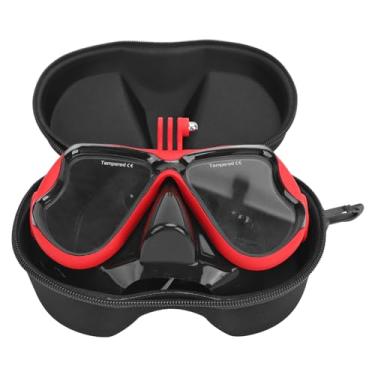 Imagem de Generic Óculos de Natação para Câmera de Ação, Evita Vazamento, Snorkel, Capa Facial, Lente Temperada HD, Proteção, Fácil Instalação, Evita Neblina para Mergulho Livre (#2)