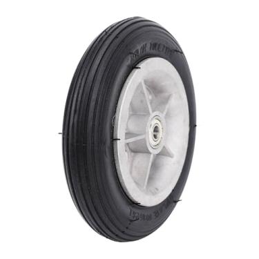 Imagem de Luocute Roda de Scooter 6x1 1/4, Pneu Inflável de Borracha Espessada de 150mm Com Cubo de Liga de Alumínio, para Substituição de Peças de Scooter Elétrica