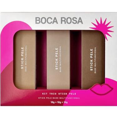 Imagem de BOCA ROSA KIT TRIO STICK PELE MEDIO 15/26/44