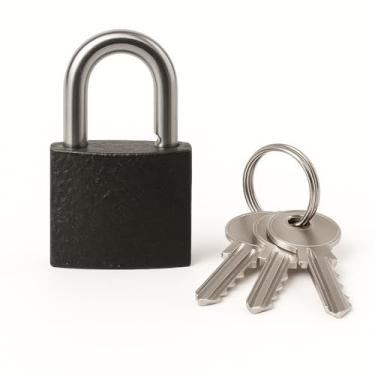 Imagem de Cadeado de Aço Inox 32 mm com 3 Chaves – Haste Curta Antiarrombamento, Alta Resistência e Segurança Compacta