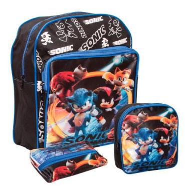 Imagem de Kit Mochila Escolar Menino Pequena Creche Volta As Aulas - Plike