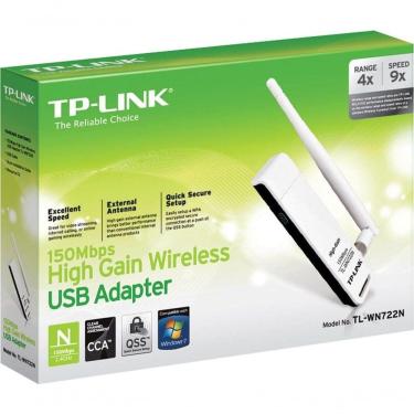 Imagem de Adaptador Usb Wireless N150mbps Tl-wn722n