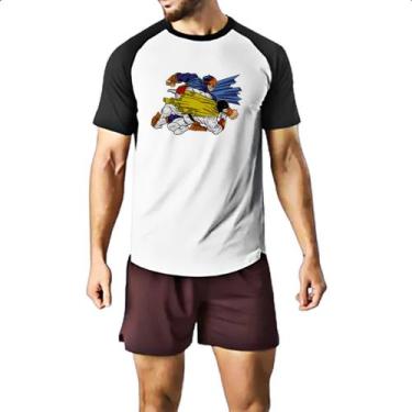 Imagem de Camiseta Raglan Cavaleiro das trevas HB Parodia, G