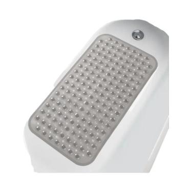 Imagem de Tapete De Banho Antiderrapante Em PVC 15x27.6in Com Ventosas E Furos D