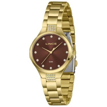 Imagem de Relógio Lince Feminino Ref: Lrgj181L34 N1Kx Fashion Dourado