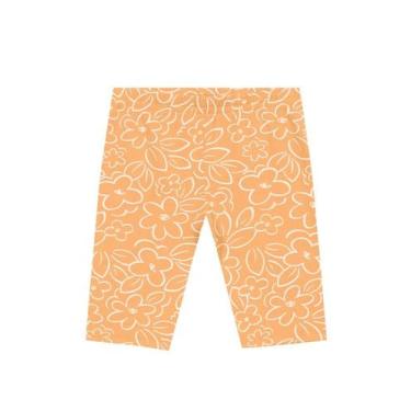 Imagem de Bermuda ciclista infantil menina florida em cotton Brandili, 10, Amare