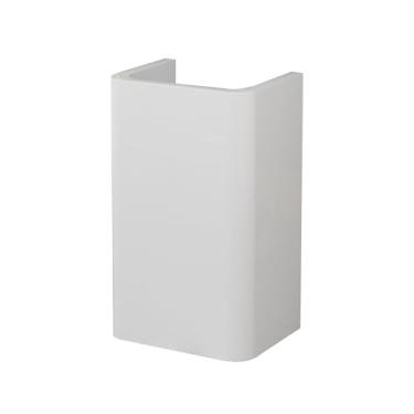 Imagem de Mesa de recepção pequena moderna para pequenos espaços, com gaveta com trava de armazenamento, balcão de varejo para caixa, mesa de boas-vindas moderna para saguão, escritório, salão de beleza