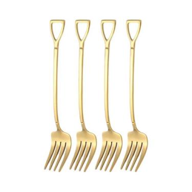 Imagem de Conjunto De Garfos De Sobremesa Em Aço Inoxidável 4/8/12 Peças, Garfo 