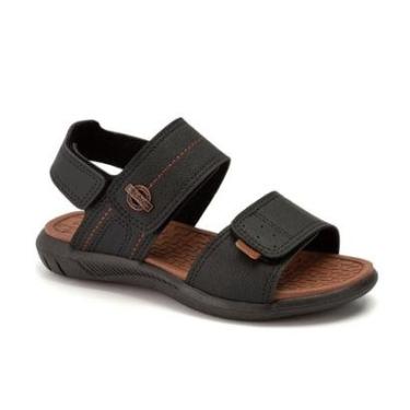 Imagem de Sandália Infantil Papete 129 Klin Urban Casual Preto-Masculino