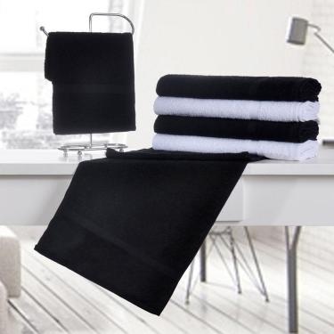 Imagem de Toalha De Rosto Para Salão De Beleza 100% Algodão 42X70