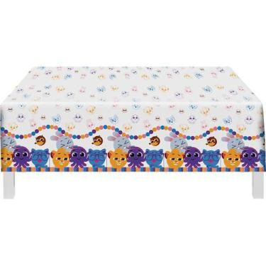 Imagem de Toalha Plástica para Decoração de Mesa Festa Temática - Bolofofos - Fe
