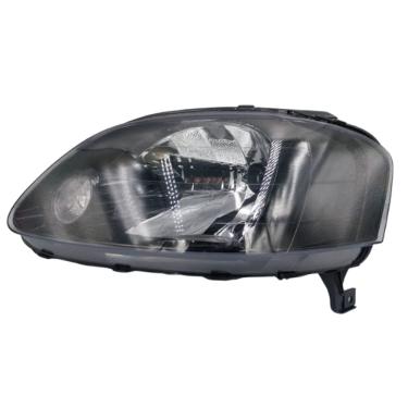 Imagem de Farol Fox 03 04 05 06 07 Mascara Negra Foco Simples Esquerdo Motorista