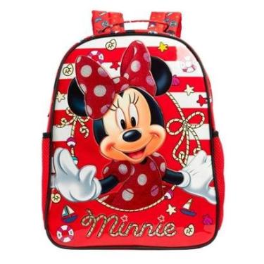 Imagem de Mochila Escolar infantil costas Minnie mouse 14832 Original-Unissex
