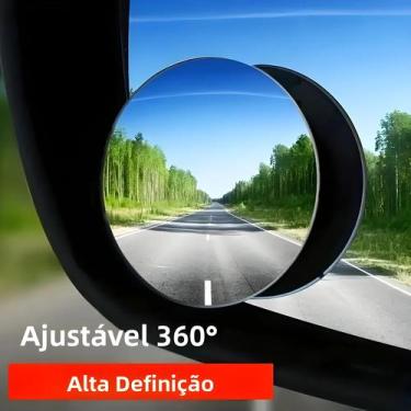 Imagem de Espelho Retrovisor Convexo HD Para Carro, Ângulo Amplo De 360 Graus, 2