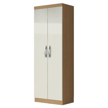 Imagem de Armário Multiuso Organizador Lavanderia 2 Portas 3 Prateleiras 1,70m New Aramóveis