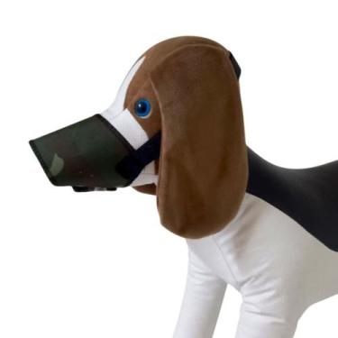 Imagem de KIT Focinheira Regulável de Nylon para Cães Pet Shop Banho Tosa Vet Gr