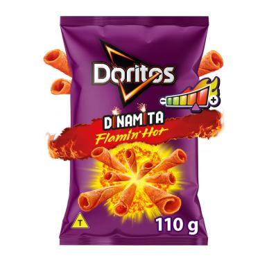 Imagem de Doritos Dinamita Flamin' Hot Elma Chips 110g Crocante