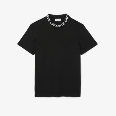 Imagem de Camiseta Lacoste em Piqué com Marca em Jacquard Masculina-Masculino