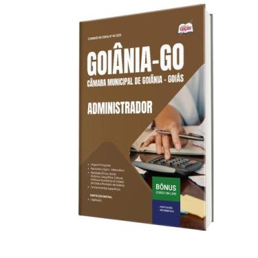 Imagem de Apostila Câmara de Goiânia - GO - Administrador - Apostilas Opção