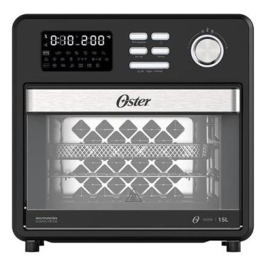 Imagem de Forno e Fryer Oster Compact 10 em 1 OFOR160 de 15 Litros e 1600W de Po