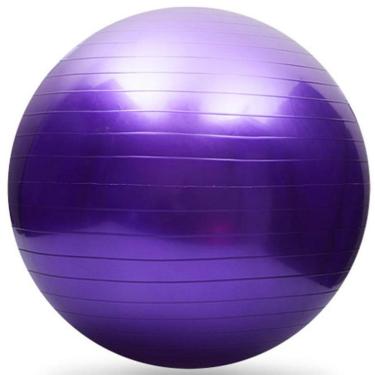 Imagem de Bola de Pilates Yoga Funcional Lorben com Bomba Suporta até 150 Kg-Unissex