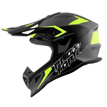 Imagem de Capacete Off Road Adulto Pro Tork Cross Fast Hero 2026 Forro Antialérg