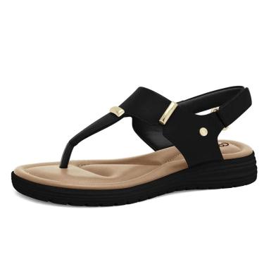 Imagem de Sandália Feminina Rasteira Conforto Casual Leve Comfortflex