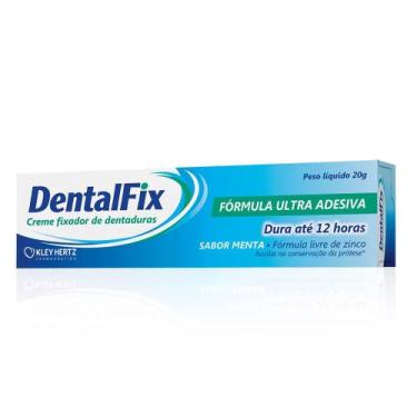Imagem de Fixador Dentadura Kley Hertz Menta Creme 20g