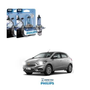 Imagem de Lâmpadas Farol Onix Onix Philips H4 BlueVision