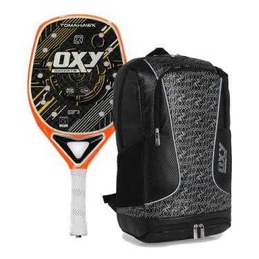 Imagem de Raquete beach tennis oxy tomahawk + mochila grátis