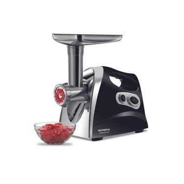Imagem de Moedor De Carne Elétrico Mondial Premium Mc-03 Preto-Inox 127V