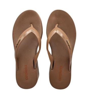 Imagem de Tamanco Feminino Leve Azaleia Fabi Light Line Confortável Cor:MarromTa