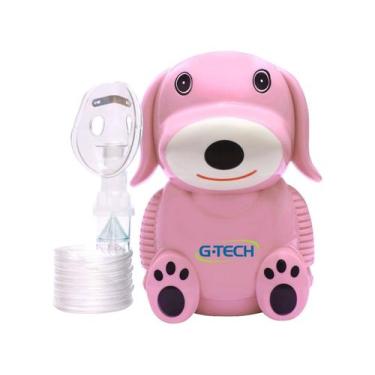 Imagem de Inalador Nebulizador Nebdog Bivolt Rosa G-Tech