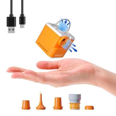 Imagem de Bomba de ar VOLLYC Nano Pump 5 4.5kPa com luz de acampamento 2400mAh