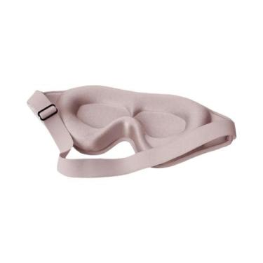 Imagem de Máscara De Dormir 3D De Espuma Viscoelástica Macia Com Bloqueio De Luz