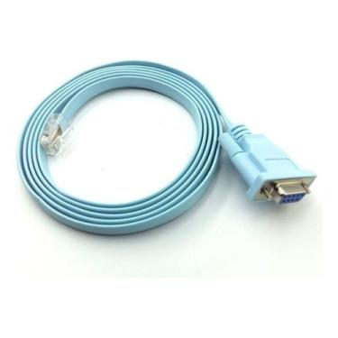 Imagem de Cabo Console Cisco Serial Db-9 Fêmea Para Rj-45 1.80 Metros - OEM