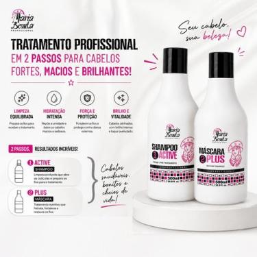 Imagem de Kit Detok Maria Bonita Escova Alisamento Redutor Volume